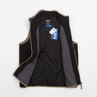 Kavu Cooper Fleece Vest - Black thumbnail