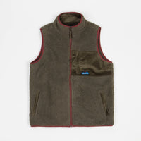 Kavu Cooper Fleece Vest - Moss thumbnail