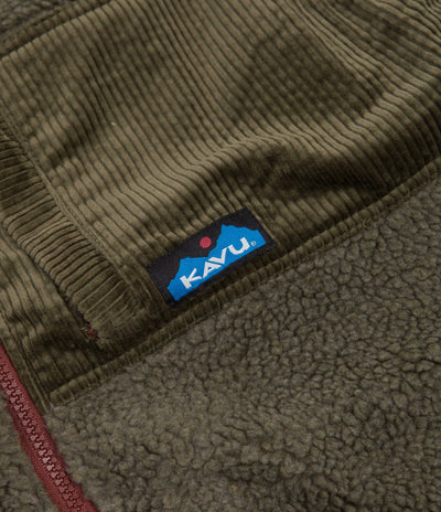 Kavu Cooper Fleece Vest - Moss