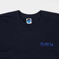 Kavu Etch Art Long Sleeve T-Shirt - Navy thumbnail