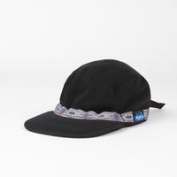 Kavu Fleece 4 Panel Fleece Strap Cap - Black Bean thumbnail