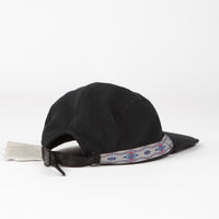 Kavu Fleece 4 Panel Fleece Strap Cap - Black Bean thumbnail