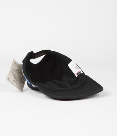 Kavu Fleece 4 Panel Fleece Strap Cap - Black Bean