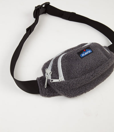 Kavu Fleece Spectator Hip Bag - Charcoal