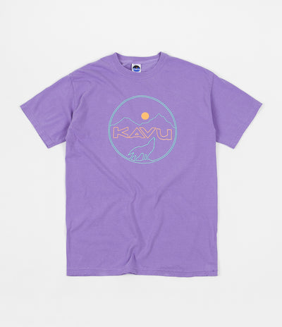 Kavu Join The Pack T-Shirt - Faded Purple