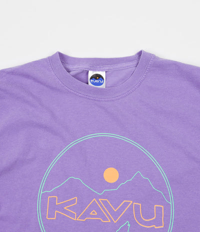 Kavu Join The Pack T-Shirt - Faded Purple