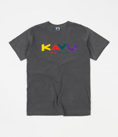 Kavu Multi T-Shirt - Faded Black