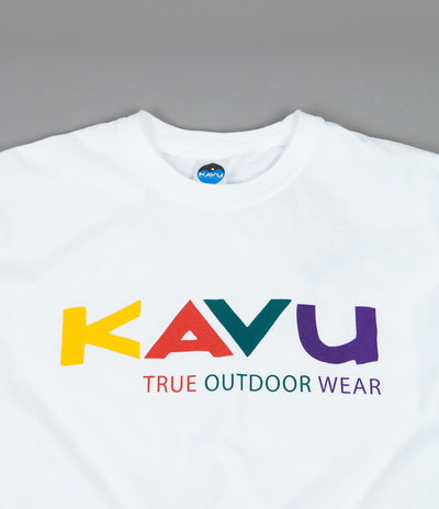 Kavu Multi T-Shirt - Winter White