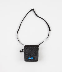 Kavu Peak Seeker Chalk Bag - Black Topo