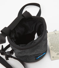 Kavu Peak Seeker Chalk Bag - Stone Topo | Flatspot