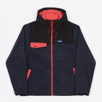 Kavu Peoh Point Fleece Hoodie - Ink thumbnail