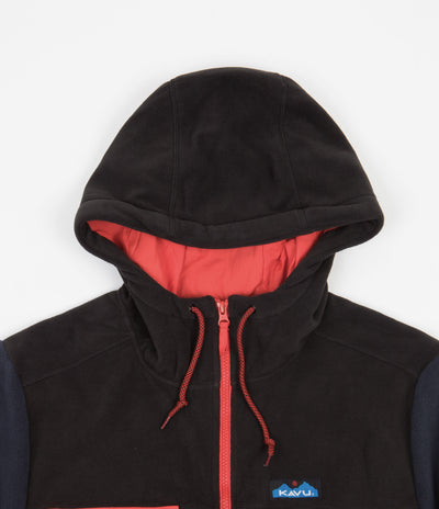 Kavu Peoh Point Fleece Hoodie - Ink