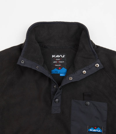 Kavu Teannaway Fleece Sweatshirt - Black