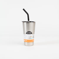 Klean Kanteen Insulated 473ml Straw Tumbler - Brushed Stainless thumbnail