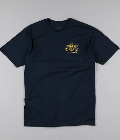 Krooked Dude Double T-Shirt - Navy