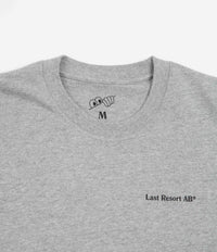 Last Resort AB Atlas Monogram Hoodie  ArvindShops - lion-print cotton T- shirt Blau - Dark Brown