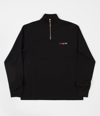 Le Fix Candy Quarter Zip Jacket - Black