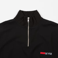 Le Fix Candy Quarter Zip Jacket - Black thumbnail