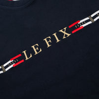 Le Fix Flag Crewneck Sweatshirt - Navy thumbnail