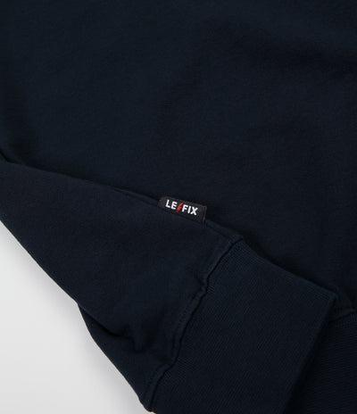 Le Fix Flag Crewneck Sweatshirt - Navy