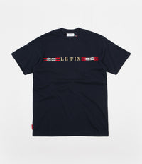 Le Fix Flag T-Shirt - Navy