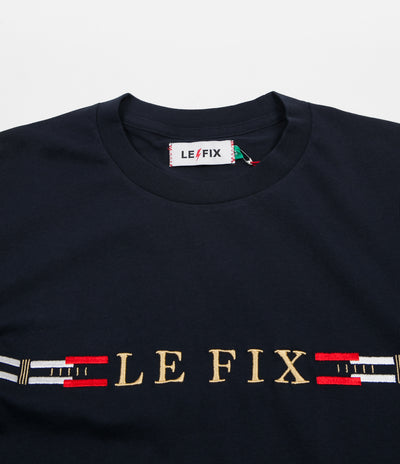 Le Fix Flag T-Shirt - Navy