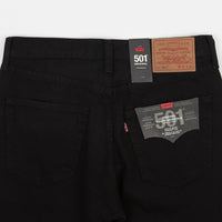 Levi's® 501® Original Fit Jeans - Black thumbnail