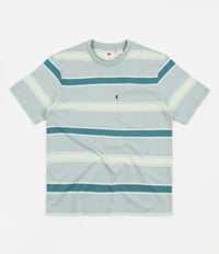 Levi's® Red Tab™ Relaxed Fit Pocket T-Shirt - Poolside Stripe / Blue Surf