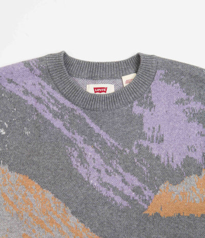 Levi's® Red Tab™ Stay Loose Crewneck Sweatshirt - Mountain Landscape Dusk