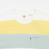 Levi's® Red Tab™ Sunset Pocket T-Shirt - Rugby Stripe Dusky Citron thumbnail