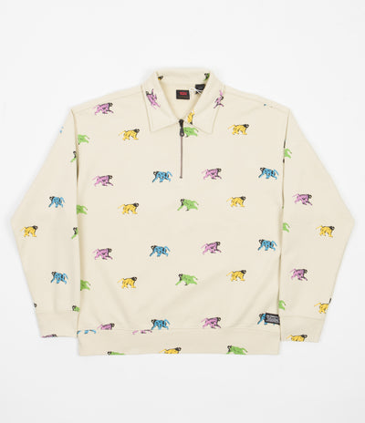 Levi's® Skate 1/4 Zip Sweatshirt - Painted Monkeys