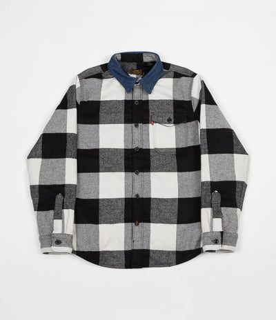 Levi's® Skate Quilted Mason Shirt - Manatee Bright White