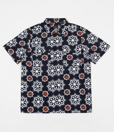 Levi's® Skate Short Sleeve Button Down Shirt - Waterthrush / Navy