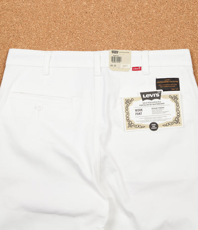 Levi's® Skate Work Trousers - Bright White