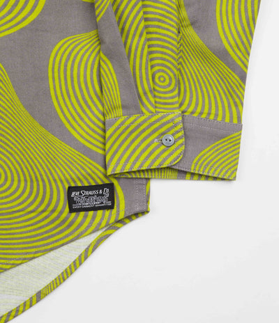 Levi's® Skate Woven Shirt - Floating In Space / Green / Grey