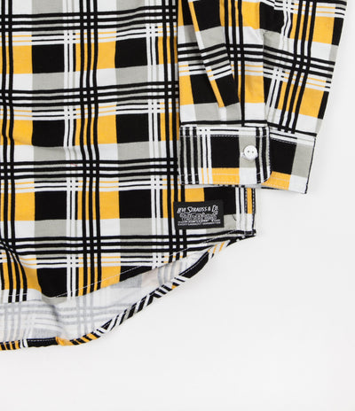 Levi's® Skate Woven Shirt - Printed Black / Yellow