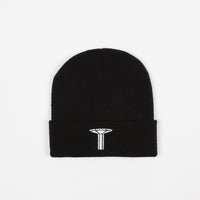 Long Live Southbank Pillar Beanie - Black / White thumbnail