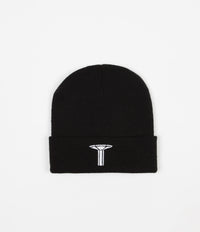 Long Live Southbank Pillar Beanie - Black / White