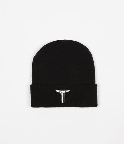 Long Live Southbank Pillar Beanie - Black / White