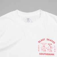 Long Live Southbank x Blast Skates T-Shirt - White thumbnail