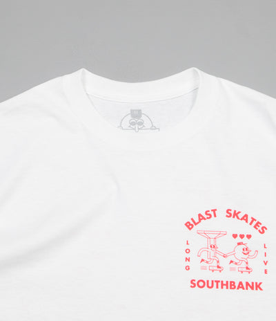 Long Live Southbank x Blast Skates T-Shirt - White