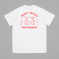 Long Live Southbank x Blast Skates T-Shirt - White thumbnail