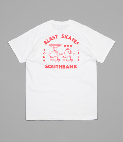 Long Live Southbank x Blast Skates T-Shirt - White