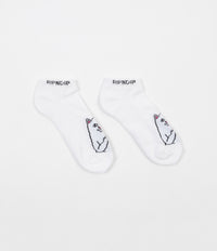 Rip N Dip Lord Nermal Ankle Socks - White