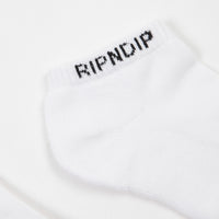 Rip N Dip Lord Nermal Ankle Socks - White thumbnail