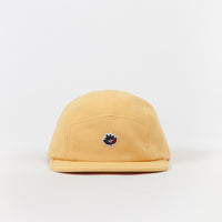 Magenta 5 Panel Pique Cap - Pale Yellow thumbnail