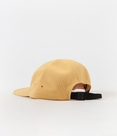 Magenta 5 Panel Pique Cap - Pale Yellow