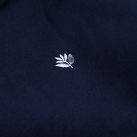 Magenta Brode Tricolour Hoodie - Dark Navy / Ash / Burgundy thumbnail