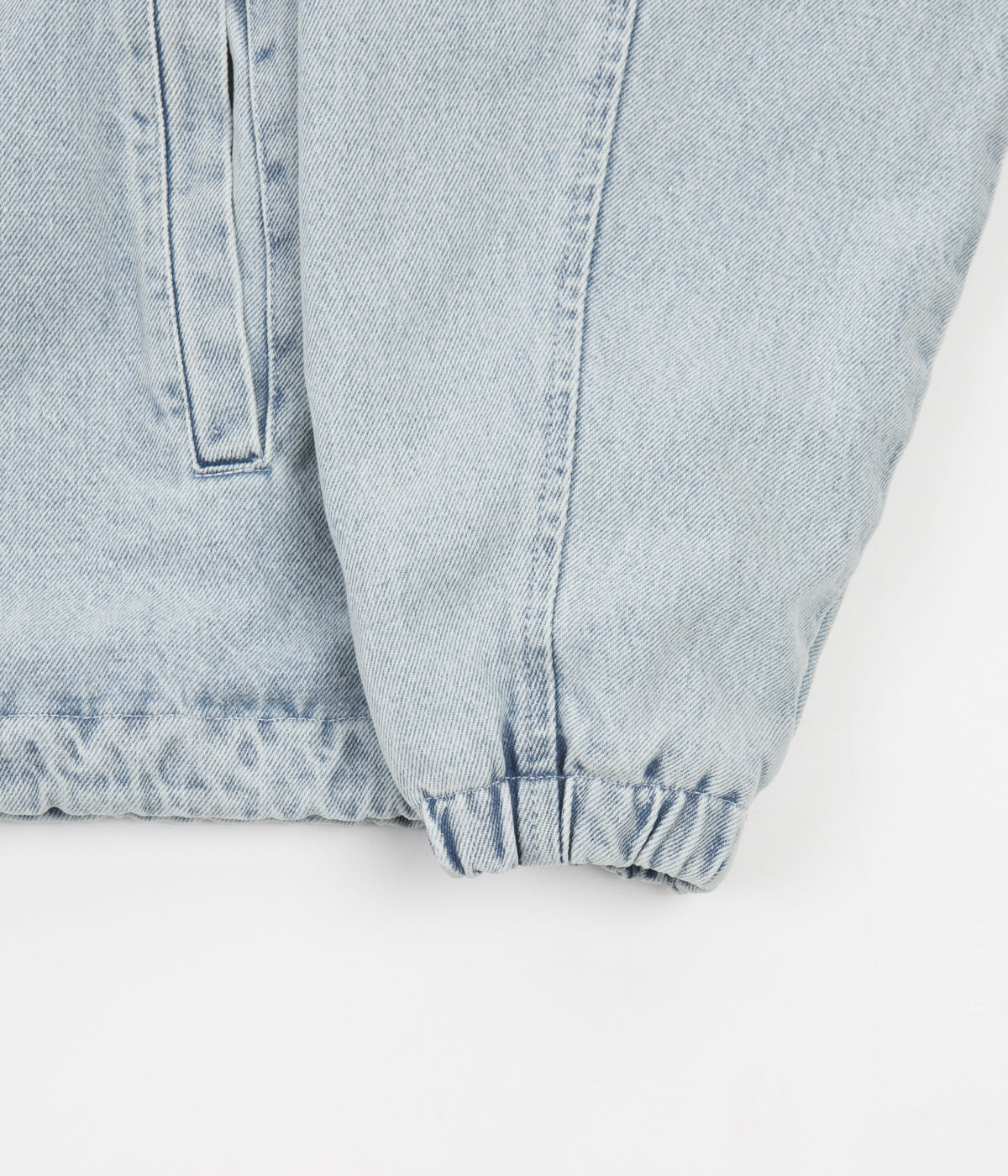 Vintage Blue Wash Fitted Denim Jacket – motelrocks-com-us