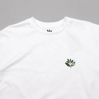 Magenta Classic Plant T-Shirt - White thumbnail